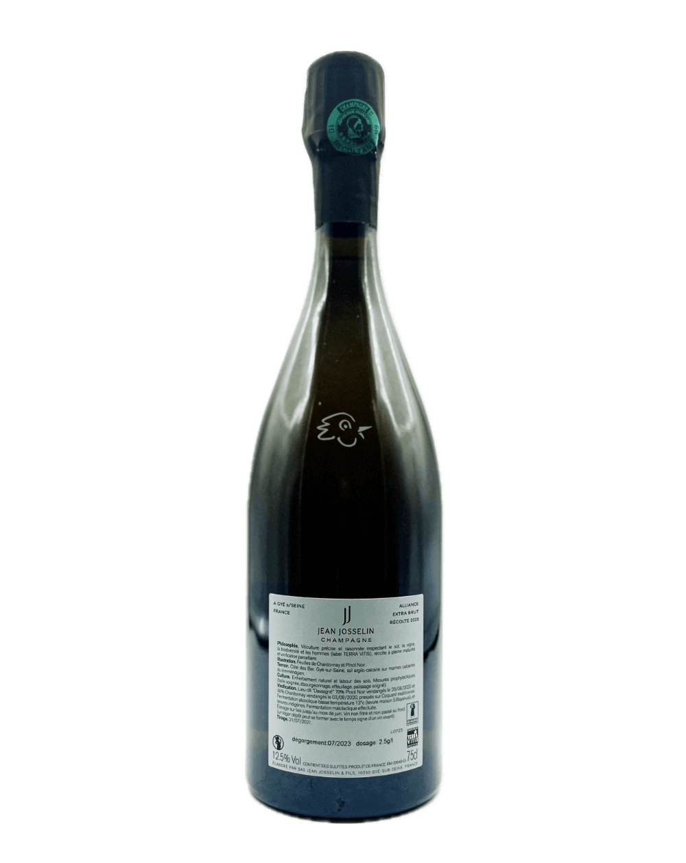 Champagne Jean Josselin Alliance Extra Brut Avintures