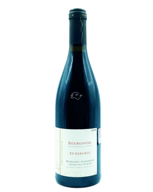 Domaine de Cassiopée - Bourgogne Rouge En Gerlieus 2020 - Avintures