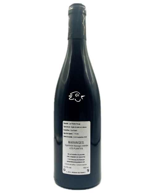 Domaine de Cassiopée - Maranges Rouge Les Plantes 2022 - Avintures