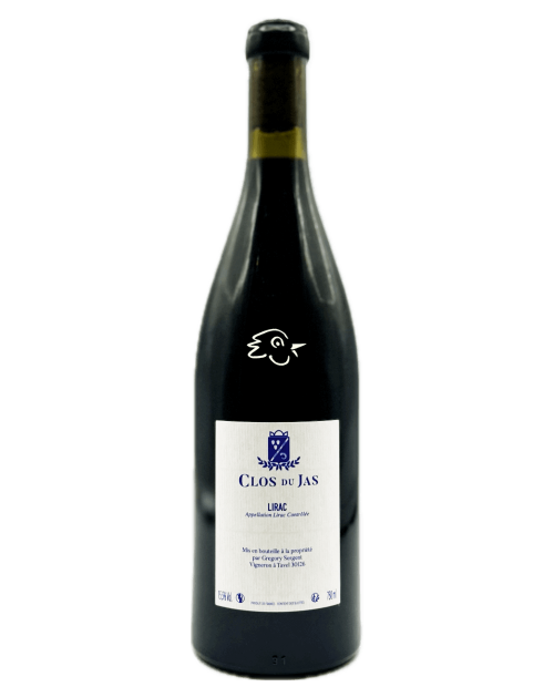 Clos du Jas, Gregory Sergent - Lirac Le Clos Rouge 2019 - Avintures